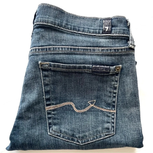 7 For All Mankind Denim - 7 For All Mankind Straight Leg Jeans Women’s Size 27 7FAM